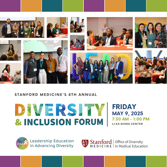 8th Annual Stanford Medicine Diversity & Inclusion Forum Banner